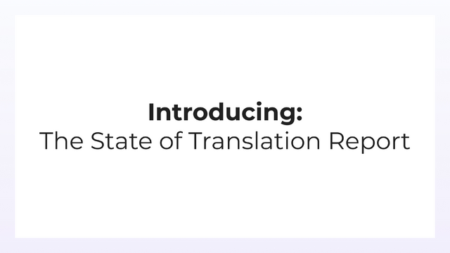 In this webinar, Smartling’s VP of Customer Success, Aisling Nolan, and VP of Language Services, Gavin Grimes, discuss key findings from the report. They also provide valuable insights on how you can leverage this data to enhance your own translation strategy.